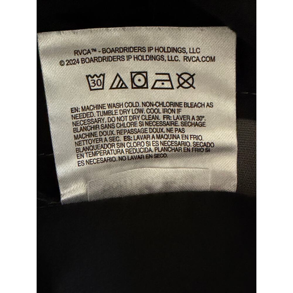 RVCA Week-End Pant Men's 36"x32" Straight Fit Stretch Fabric Smoke Gray NWT - Picture 10 of 13